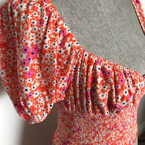 Skylar + Madison flower print top size M - Picture 9 of 9